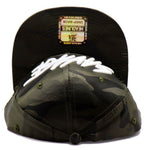 Savage Headlines Camo Snapback Hat