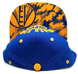 Golden State Top Level Bridge Camo Snapback Hat