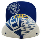 Golden State Top Level Split Bridge Snapback Hat