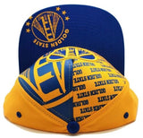 Golden State Top Level Split Bridge Snapback Hat