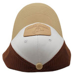 Wrangler Leather Patch Mesh Snapback Hat