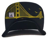 Golden State Top Level Boxed Bridge Snapback Hat