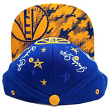 Golden State Top Level Celebration Bridge Snapback Hat