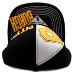 Pittsburgh Black Eagle P Panel Snapback Hat