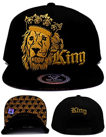 Crown King Top Level Snapback Hat