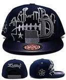 Dallas Leader Of The Game Youth City Skyline Snapback Hat