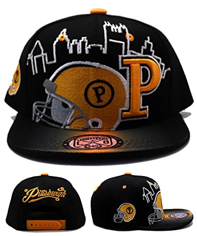 Pittsburgh Leader Of The Game Youth City Skyline Snapback Hat