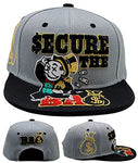 Top Pro Secure The Money Bag Snapback Hat