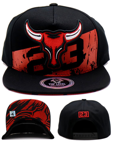 Chicago Top Level Greatest 23 Longhorn Snapback Hat