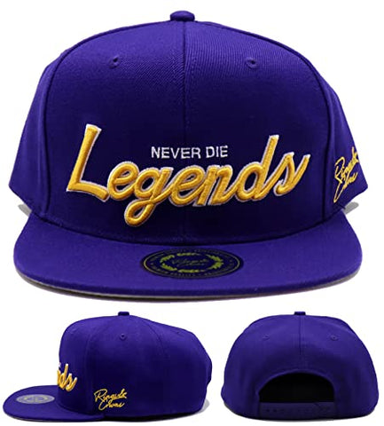 Rings & Crwns Legends Never Die Snapback Hat