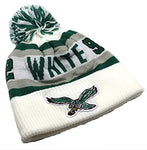 Philadelphia Eagles Mitchell & Ness Reggie White 92 Cuffed Pom Knit Beanie