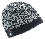 UFC Reebok Women's Cheetah Patterned Uncuffed Beanie