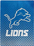 Detroit Lions Northwest Raschel Plush Blanket
