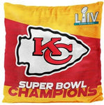 Kansas City Chiefs Northwest Super Bowl Champs Plush Pillow