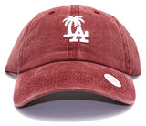 Los Angeles Headlines Vintage Palm Strapback Hat
