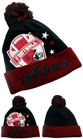 Alabama Premium Colossal Cuffed Pom Beanie