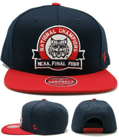 Arizona Wildcats Zephyr NCAA Final Four Snapback Hat