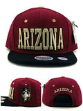 Arizona Headlines Sedona Red Blockbuster Snapback Hat