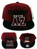 Arizona Leader of the Game Straight Outta AZ Snapback Hat