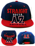 Arizona Leader of the Game Straight Outta AZ Snapback Hat