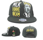 Black Pride Top Pro MLK I Have a Dream Snapback Hat