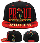 Black Pride Top Pro Proud of My Roots Snapback Hat