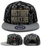 Black Pride Top Pro History Makers Snapback Hat