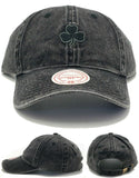 Boston Celtics Mitchell & Ness Retro Distressed Slouch Strapback Hat