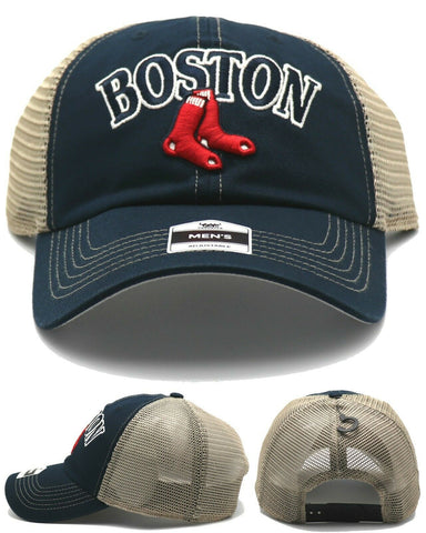 Boston Red Sox '47 Brand Fan Favorite Mesh Snapback Hat