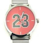 Chicago Greatest 23 Big Face Mesh Band Watch