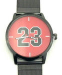 Chicago Greatest 23 Big Face Mesh Band Watch
