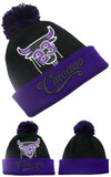 Chicago Greatest 23 Bull Drip Cuffed Pom Beanie