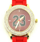 Chicago Greatest 23 Women's Silicone Band Watch