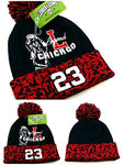 Chicago Leader of the Game MJ Shooter Cuffed Pom Beanie