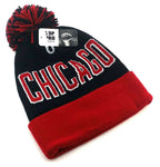 Chicago Top Pro Cuffed Pom Knit Beanie