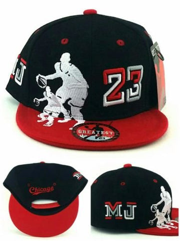 Chicago Greatest 23 MJ Dribbler Snapback Hat
