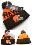 Cleveland Browns NFL Proline Infant Cuffed Pom Beanie