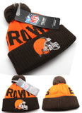 Cleveland Browns NFL Proline Infant Cuffed Pom Beanie