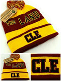 Cleveland Donegal Bay The Land Cuffed Pom Beanie
