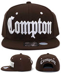 Compton Headlines Old English Banner Snapback Hat