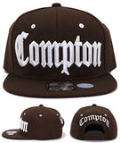 Compton Headlines Old English Banner Snapback Hat