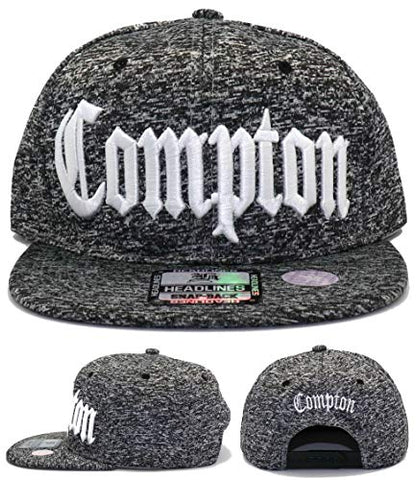 Compton Headlines Old English Banner Snapback Hat