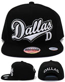 Dallas Headlines Tailsweeper Script Snapback Hat