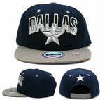 Dallas Headlines Arched Star Snapback Hat