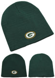 Green Bay Packers Reebok Uncuffed Knit Beanie