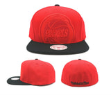 Houston Rockets Mitchell & Ness Retro XL Logo Fitted Hat