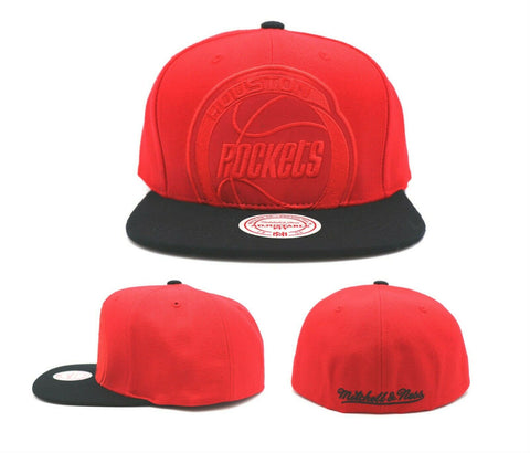 Houston Rockets Mitchell & Ness Retro XL Logo Fitted Hat