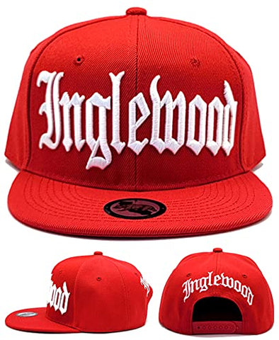 Inglewood Headlines Old English Banner Snapback Hat