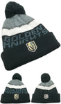 Las Vegas Golden Knights NHL by Outerstuff Youth Cuffed Pom Beanie