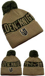 Las Vegas Golden Knights NHL by Outerstuff Youth Camo Cuffed Pom Beanie